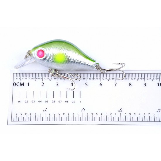 5x 5.5cm Popper Crank Bait Fishing Lure Lures Surface Tackle Saltwater