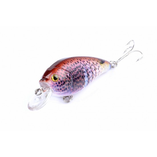 5x 7cm Popper Crank Bait Fishing Lure Lures Surface Tackle Saltwater