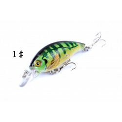 4x 7.5cm Popper Crank Bait Fishing Lure Lures Surface Tackle Saltwater