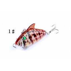 4x 5.5cm Vib Bait Fishing Lure Lures Hook Tackle Saltwater