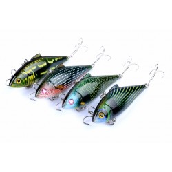 4x 8.5cm Vib Bait Fishing Lure Lures Hook Tackle Saltwater