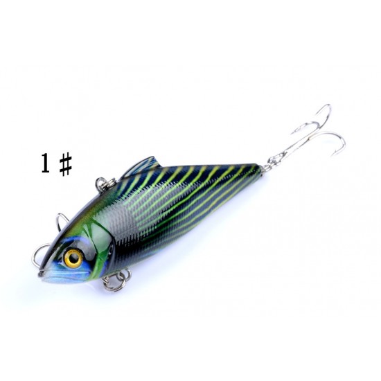 4x 8.5cm Vib Bait Fishing Lure Lures Hook Tackle Saltwater