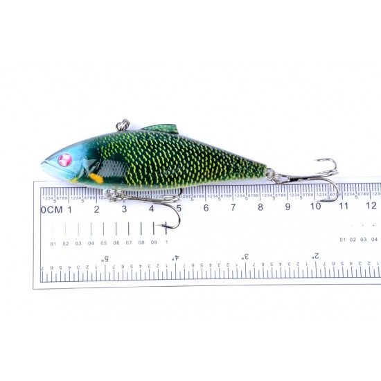 4x 8.5cm Vib Bait Fishing Lure Lures Hook Tackle Saltwater 4x 8.5cm Vib Bait Fishing Lure Lures Hook Tackle Saltwater