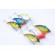 6x 7cm Vib Bait Fishing Lure Lures Hook Tackle Saltwater