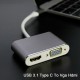 USB Type C to HDMI 4K VGA Adapter For Macbook Chromebook Pixel XPS 13 iPad Pro USB Type C to HDMI 4K VGA Adapter For Macbook Chromebook Pixel XPS 13 iPad Pro