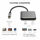 USB Type C to HDMI 4K VGA Adapter For Macbook Chromebook Pixel  XPS 13 iPad Pro