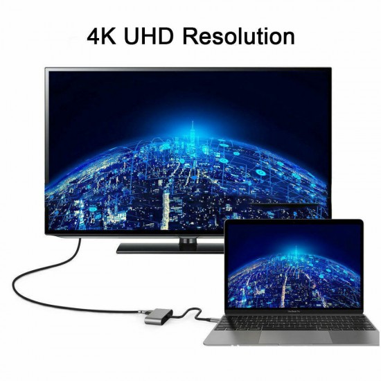 USB Type C to HDMI 4K VGA Adapter For Macbook Chromebook Pixel XPS 13 iPad Pro USB Type C to HDMI 4K VGA Adapter For Macbook Chromebook Pixel XPS 13 iPad Pro