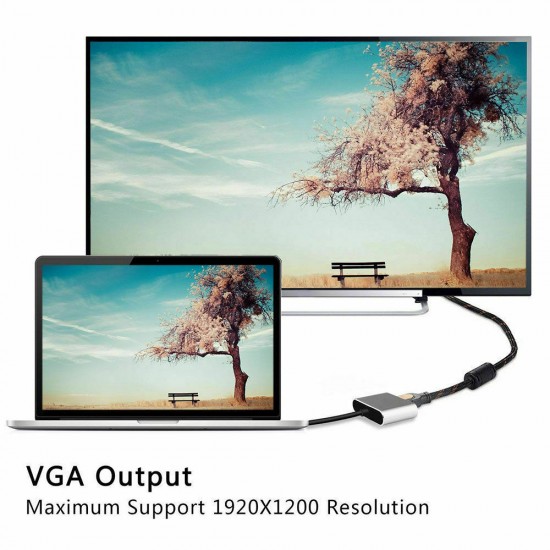 USB Type C to HDMI 4K VGA Adapter For Macbook Chromebook Pixel XPS 13 iPad Pro USB Type C to HDMI 4K VGA Adapter For Macbook Chromebook Pixel XPS 13 iPad Pro