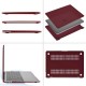 Case Shell + Keyboard cover MacBook Pro retina display - Red