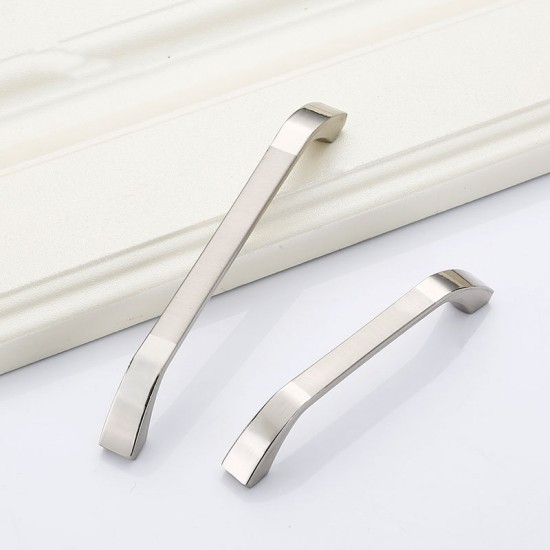 Zinc Kitchen Cabinet Handles Bar Drawer Handle Pull 96MM 128MM