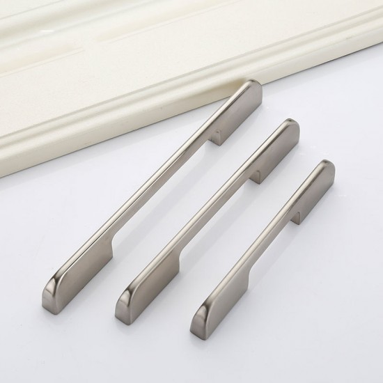 Zinc Kitchen Cabinet Handles Drawer Bar Handle Pull 128mm 224mm 192mm 320mm