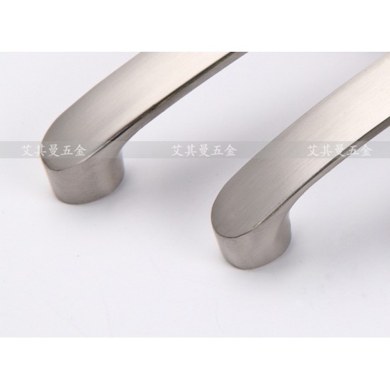 Brushed Nickel Kitchen Door Cabinet Drawer Handle Pulls 96MM 128MM 160MM Brushed Nickel Kitchen Door Cabinet Drawer Handle Pulls 96MM 128MM 160MM