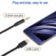 Type C USB 3.1 Male to 3.5mm Male Adapter Cable Braided to 3.5mm Male Aux Stereo