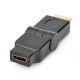 180 Degree Rotatable HDMI Male to Mini HDMI Female Converter Adapter joiner 180 Degree Rotatable HDMI Male to Mini HDMI Female Converter Adapter joiner