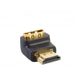 90 Degree Right Angle HDMI Male to Female Plug Play joiner Adapter Connector