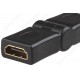 HDMI Right Angle Port Saver Adapter Male to Female 180Degree Swiveling Converter