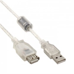 5M USB 2.0 Cable USB Data Extension Male to Female Cable